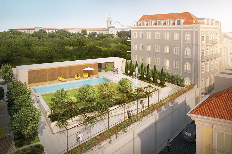 3 Bedroom Apartment in Amouraria, Graça, Lisboa
