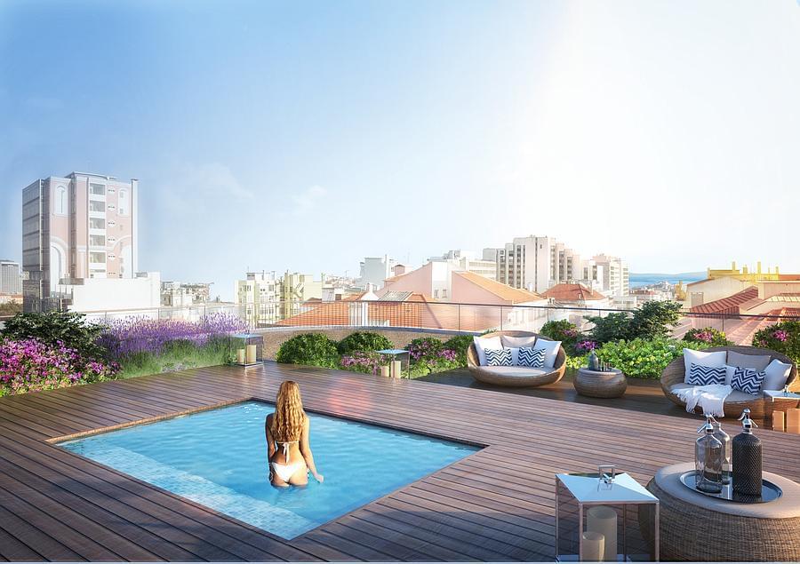 2 Bedroom Apartment in PARK AVENUE, Marquês de Pombal, Lisboa