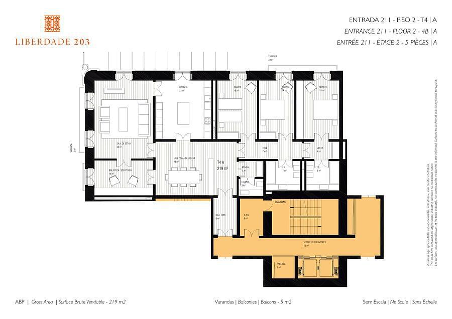 4 Bedroom Apartment in Liberdade 203, Avenida da Liberdade, Lisboa