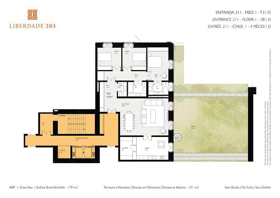 3 Bedroom Apartment in Liberdade 203, Avenida da Liberdade, Lisboa