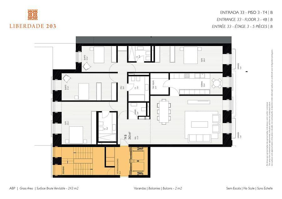 4 Bedroom Apartment in Liberdade 203, Avenida da Liberdade, Lisboa