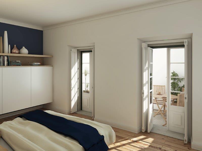 2 Bedroom Apartment in Vila Berta, Graça, Lisboa