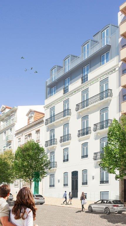 2 Bedroom Apartment in Luciano Cordeiro 92, Marquês de Pombal, Lisboa