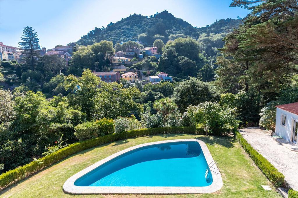 Farm with a swimming pool