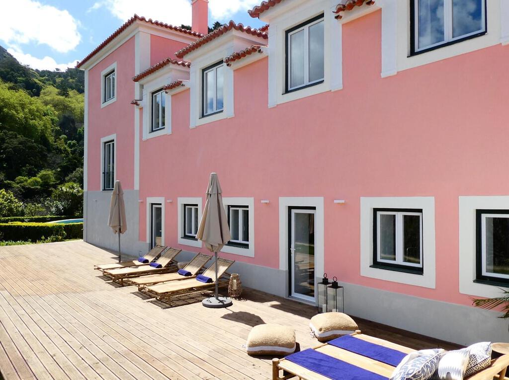 Farm with a swimming pool