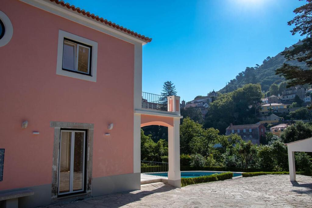 Farm with a swimming pool