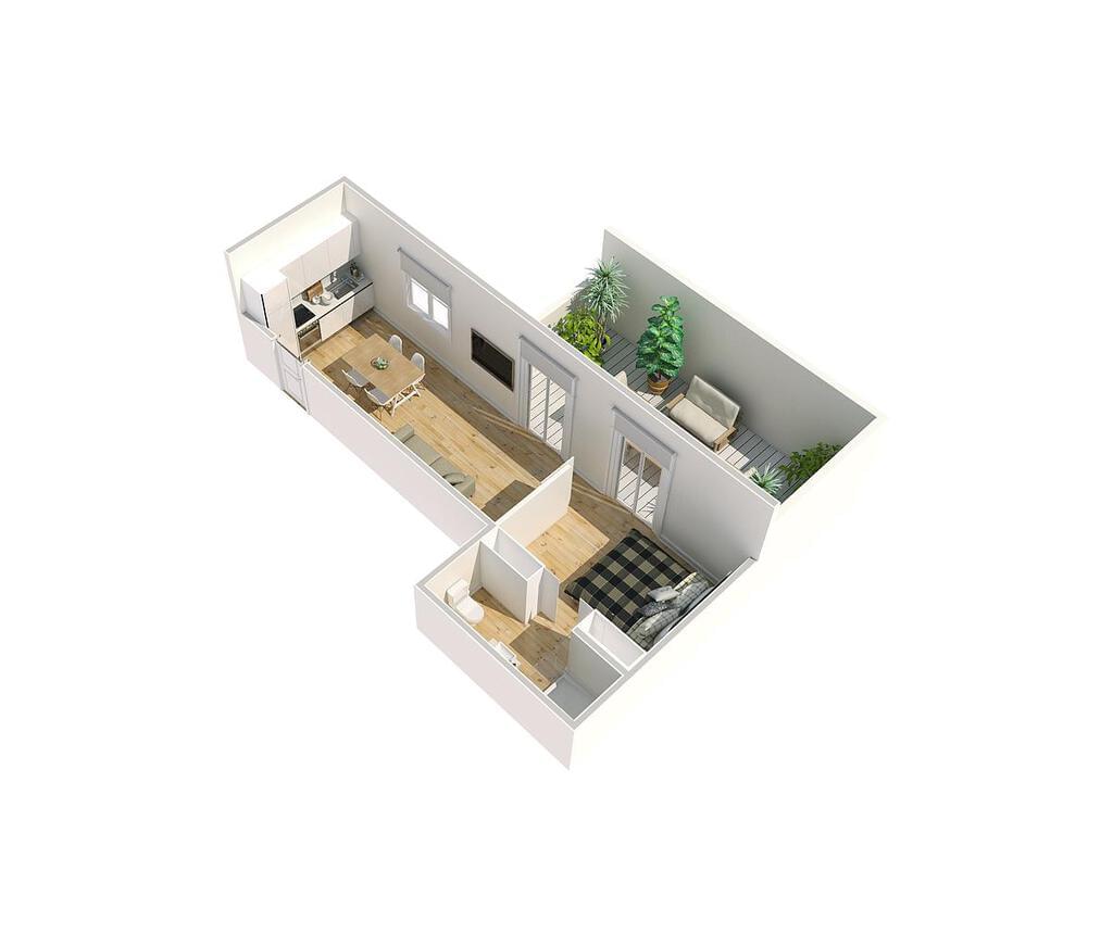 Studio Apartment in Chiado Flats, Chiado, Lisboa