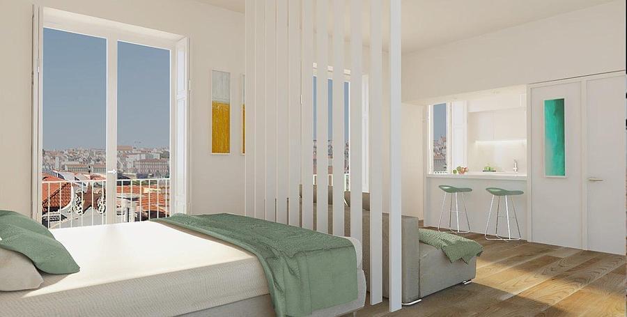 1 Bedroom Apartment in Graça 67, Graça, Lisboa
