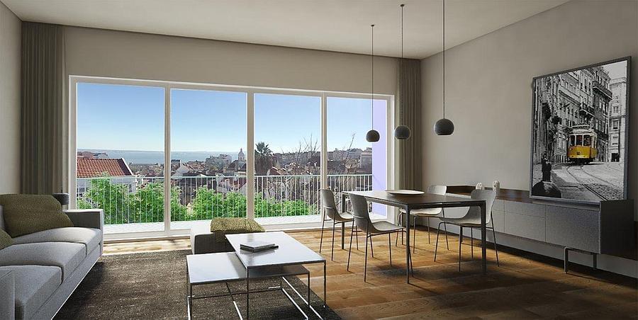 1 Bedroom Apartment in Graça 67, Graça, Lisboa