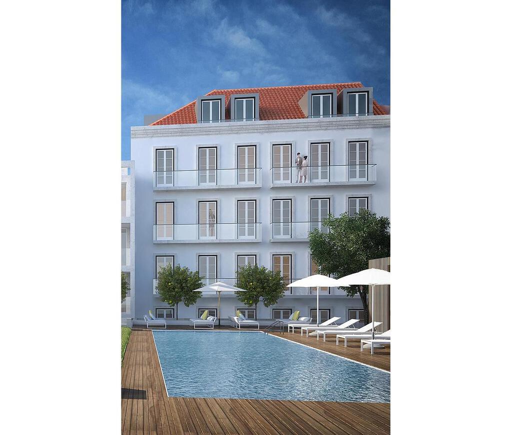 2 Bedroom Duplex in Amouraria, Graça, Lisboa
