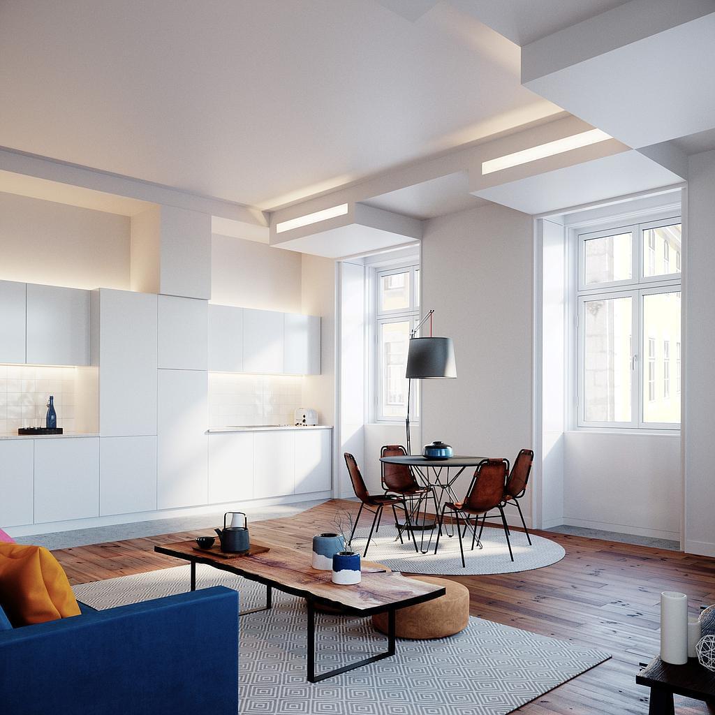 2 Bedroom Apartment in Cais da Rosa, Cais do Sodré, Lisboa