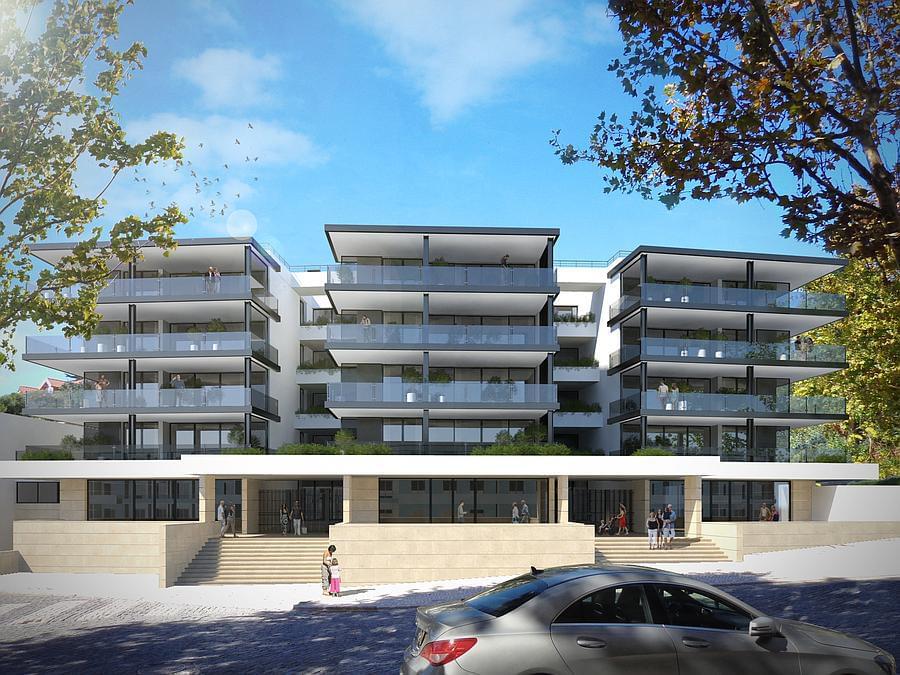 3 bedroom apartment with a swimming pool in gated community