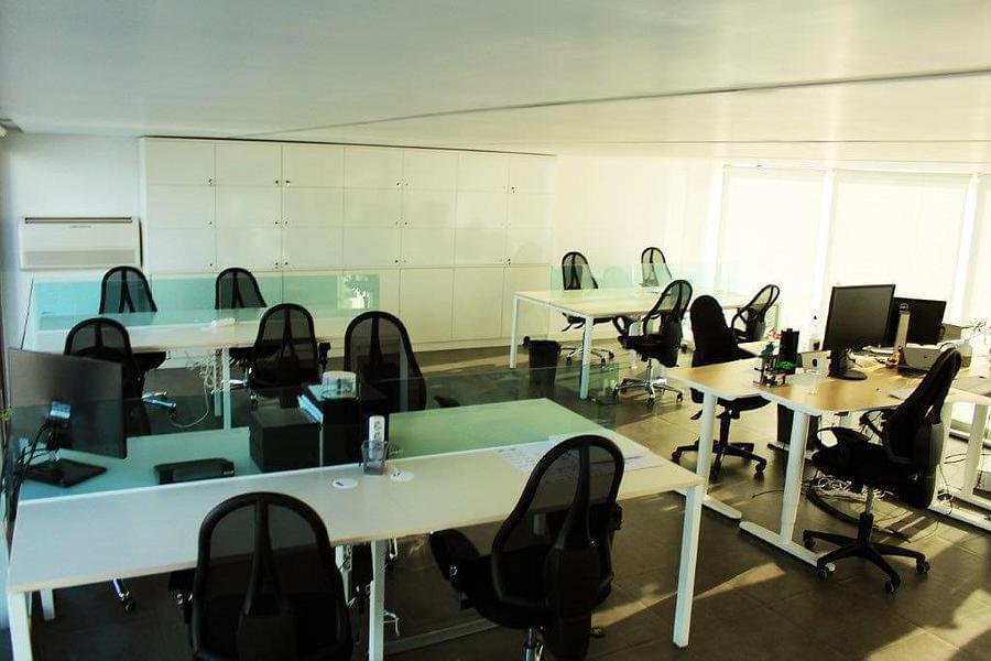 Office with parking