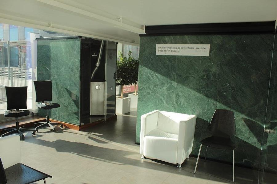 Office with parking