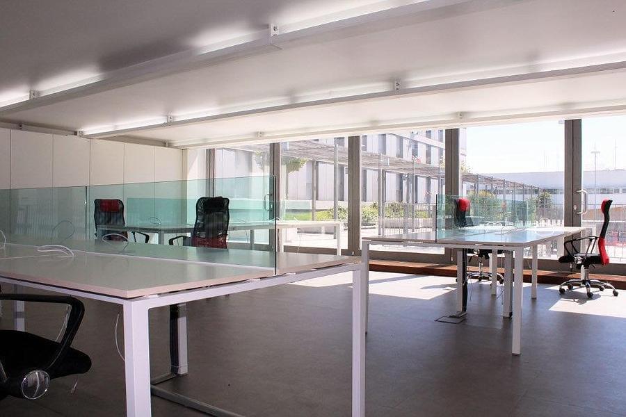 Office with parking