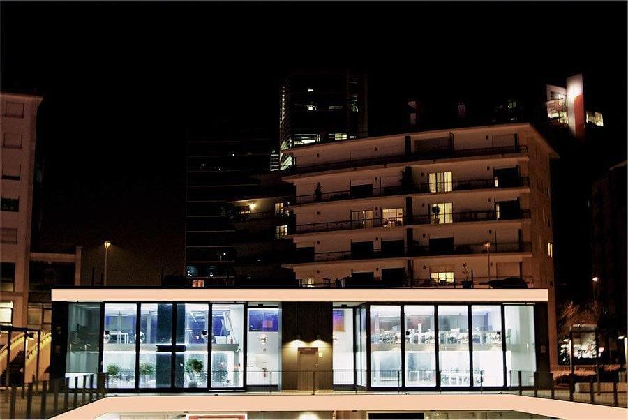 Office with parking