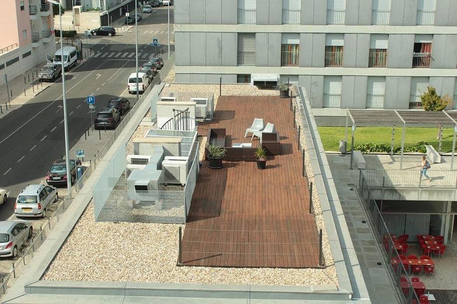 Office with parking