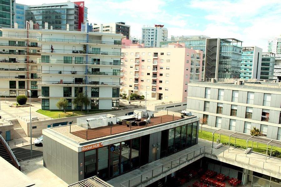 Office with parking