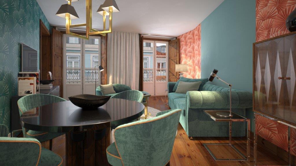 1 Bedroom Apartment in Alecrim 15, Cais do Sodré, Lisboa