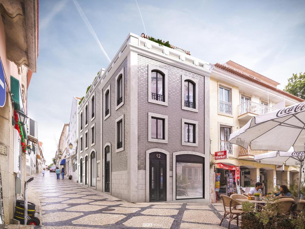 Project approved store + T2 in the historic center of Cascais