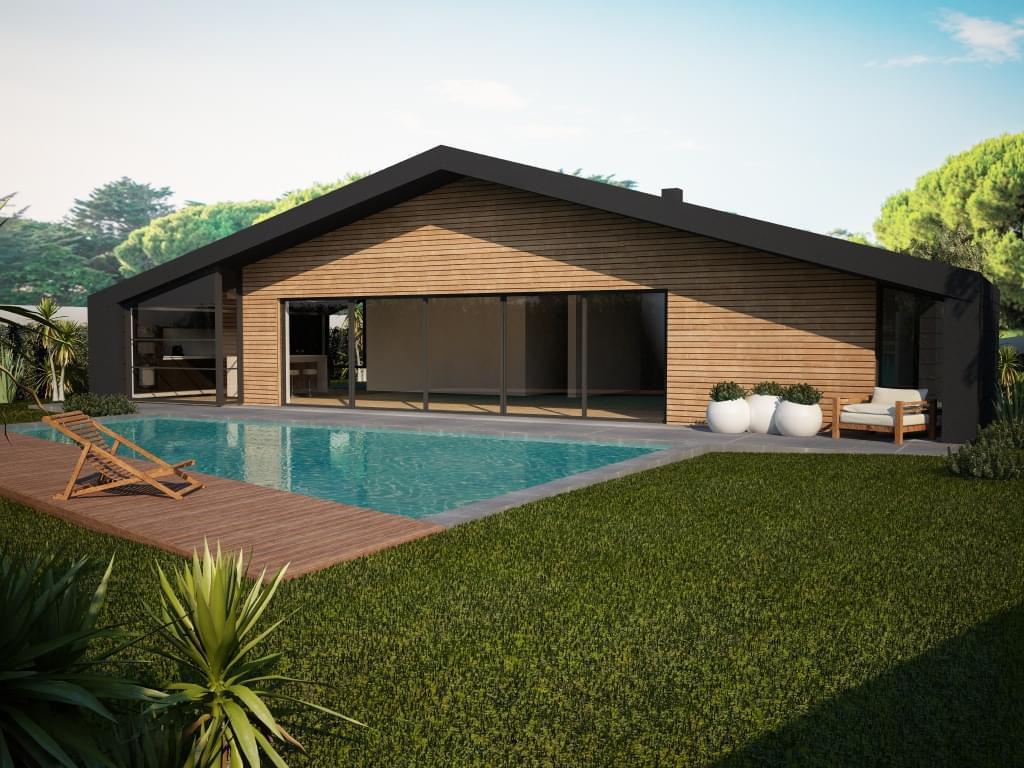 Maison normal T4 avec piscine