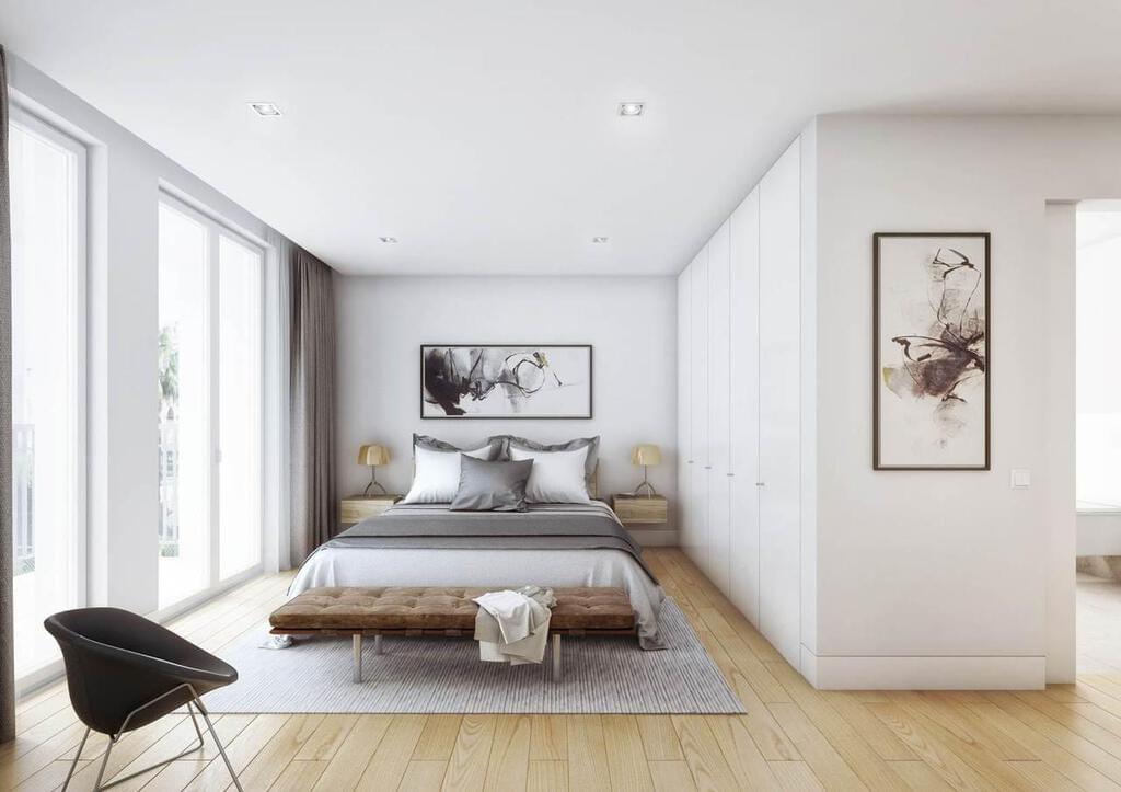 3 bedroom apartment with a swimming pool in gated community