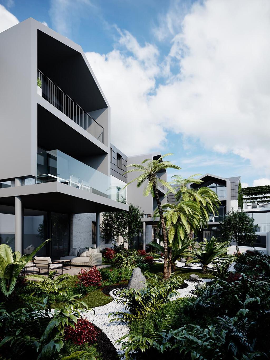 2 bedroom apartment with parking in gated community