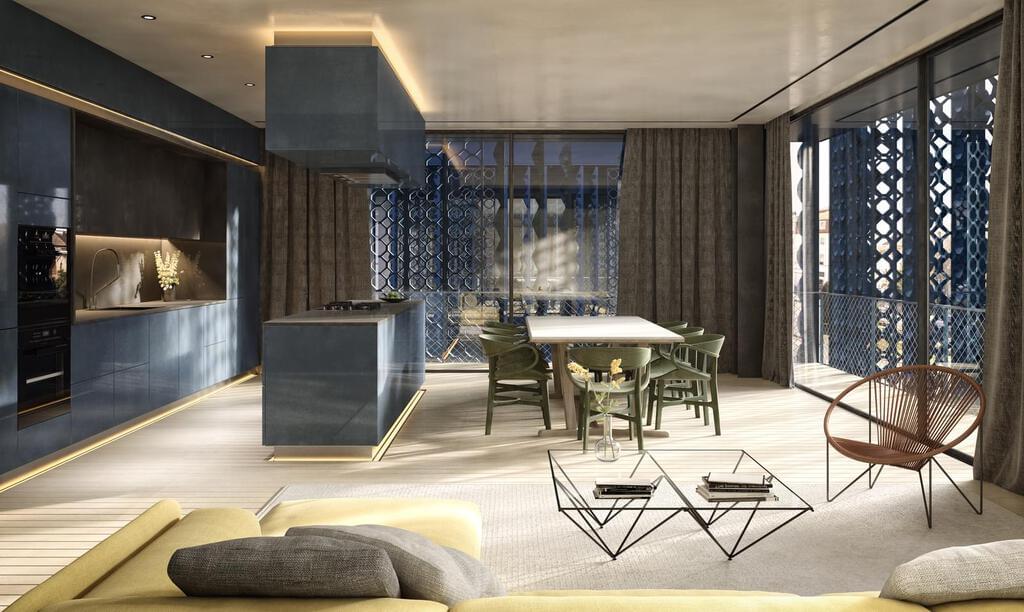 3 bedroom apartment with parking