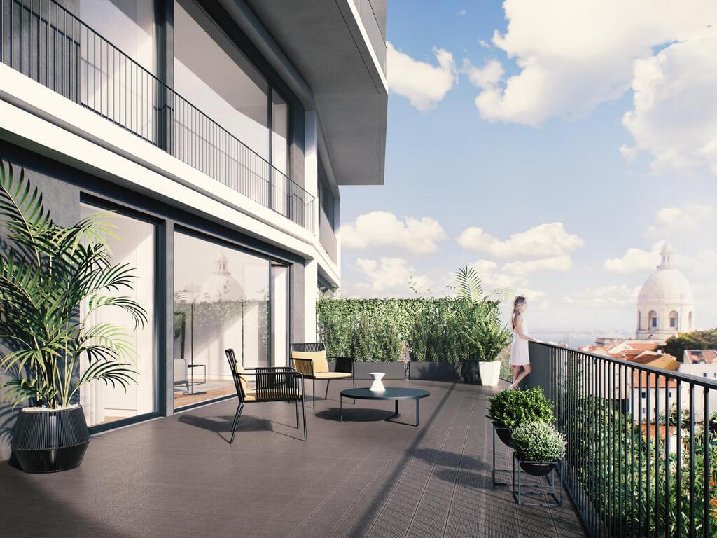2 Bedroom Apartment in 41 Bela Vista à Graça, Graça, Lisboa