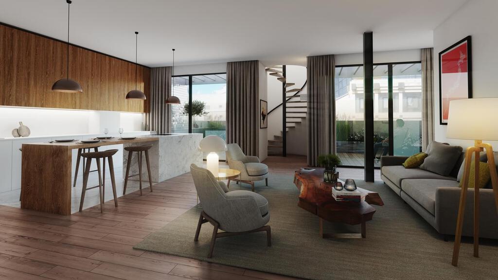 Apartamento T3 duplex com piscina