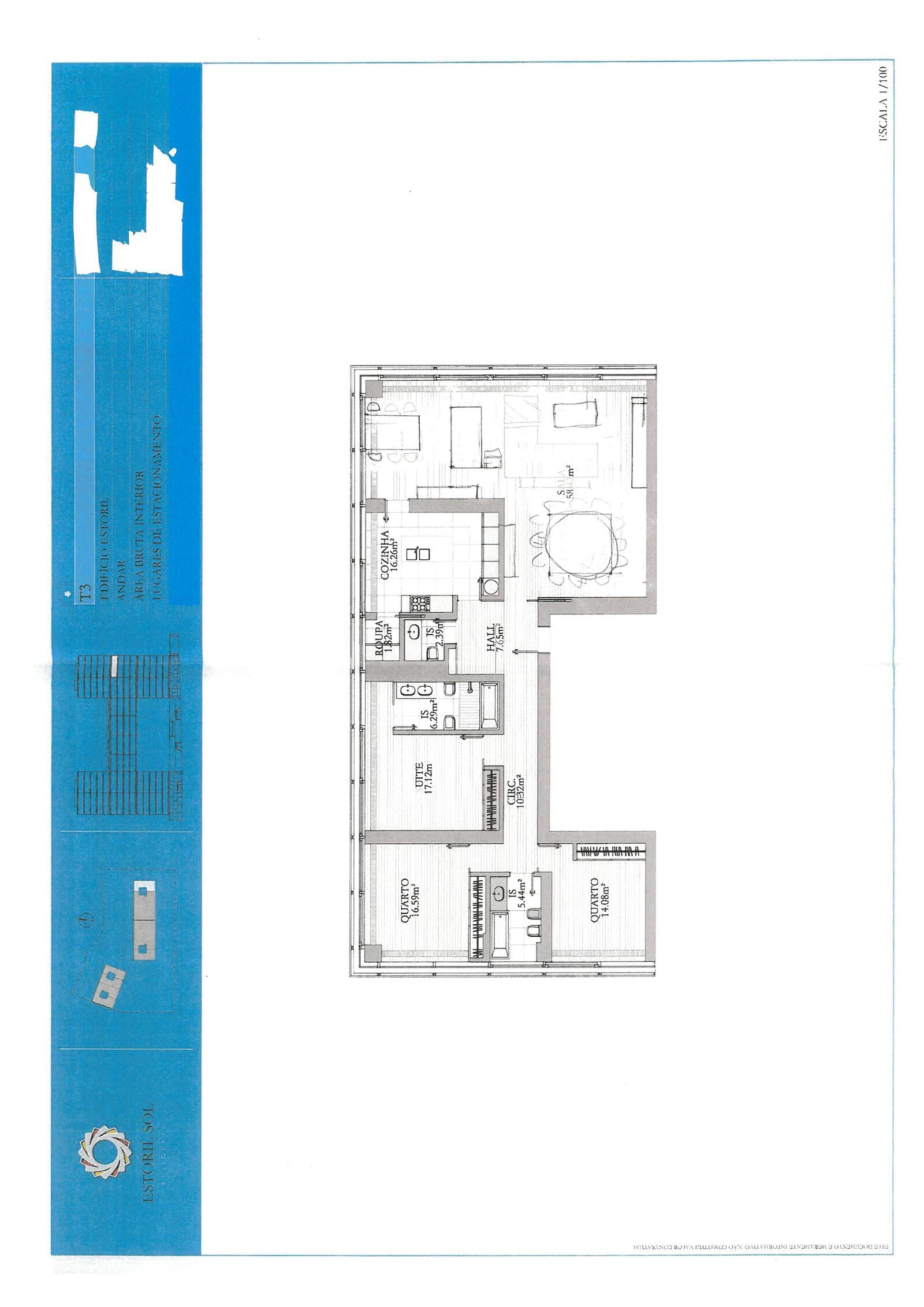 Apartamento T3 com piscina, Algés, Oeiras - Imagem 21