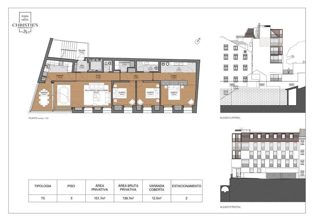 PF24159, Apartamento T3, Lisboa