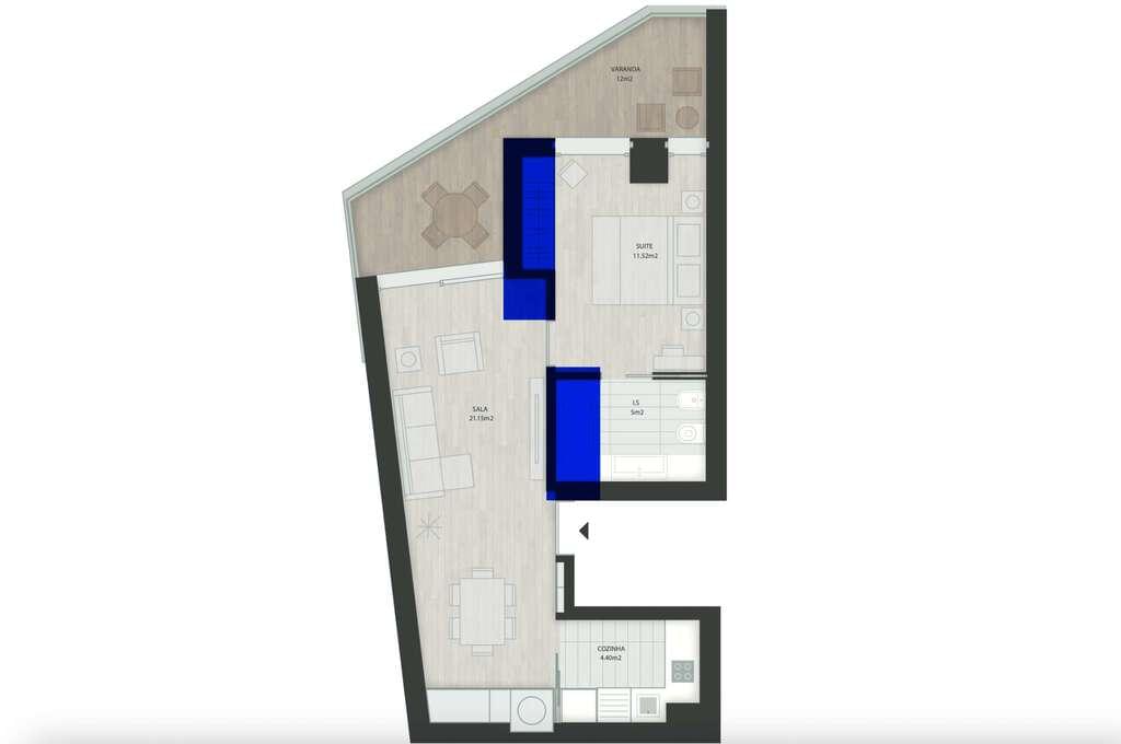 PF24526, Apartamento T1, Lisboa