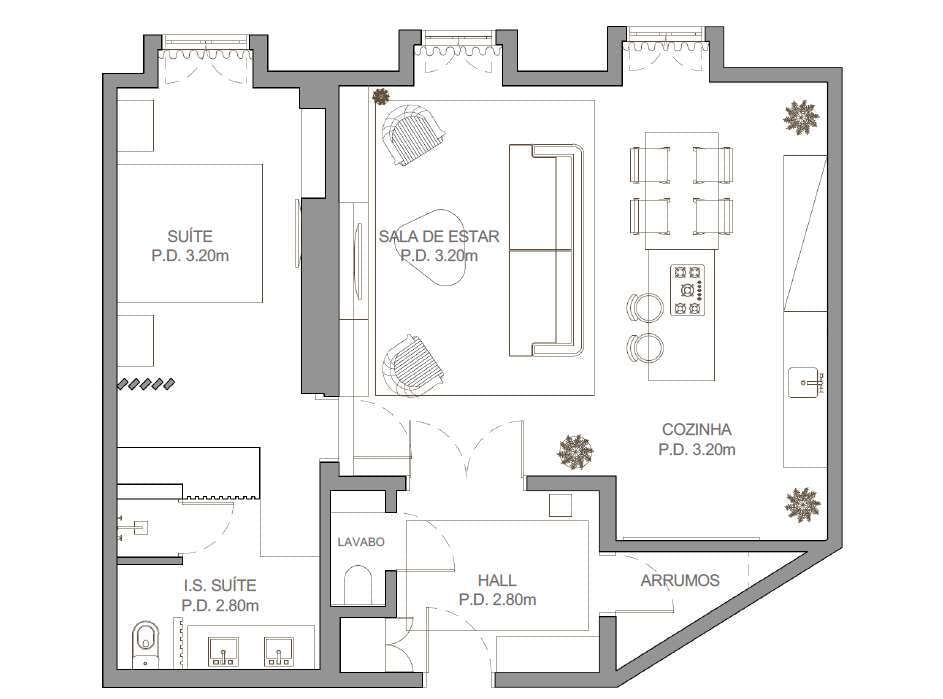 Apartamento T1 com estacionamento, Rua Castilho, Lisboa - Imagem 22