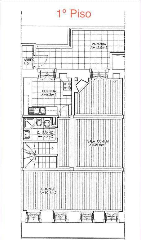 Triplex T3 com vista, Amoreiras, Lisboa - Imagem 37