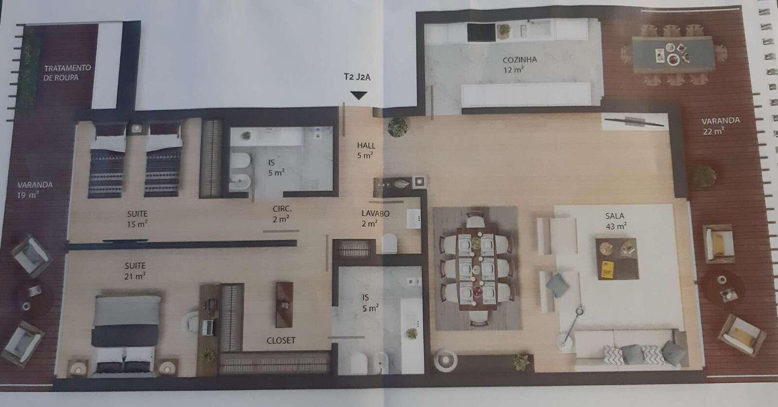 Apartamento T2 no One Living Rentals, Gandarinha, Cascais - Imagem 38
