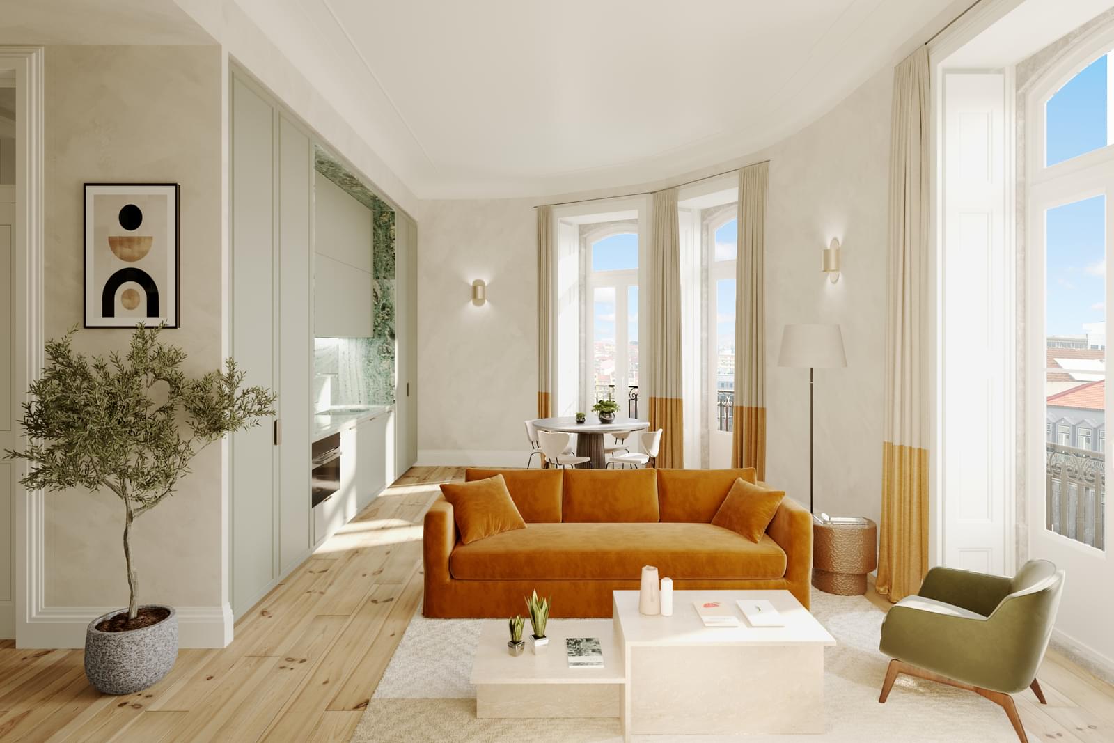 Apartamento T3 no Ando Club Liberdade, Avenida da Liberdade, Lisboa - Imagem 5