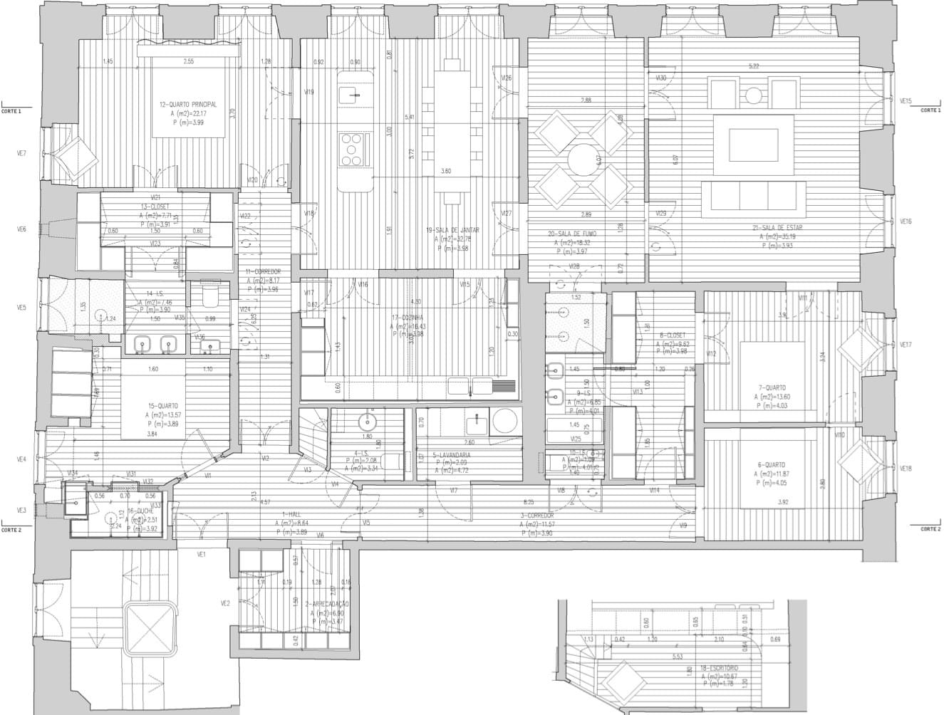 Apartamento T4 + 3 com vista, Chiado, Lisboa - Imagem 44