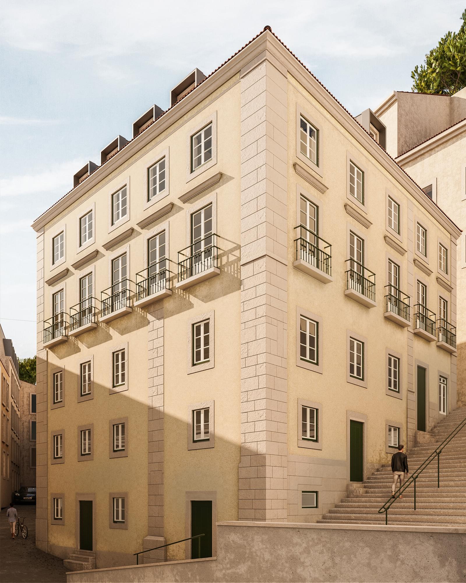 Duplex T1 no ROCIO | Salema Courtyard, Rossio, Lisboa - Imagem 13