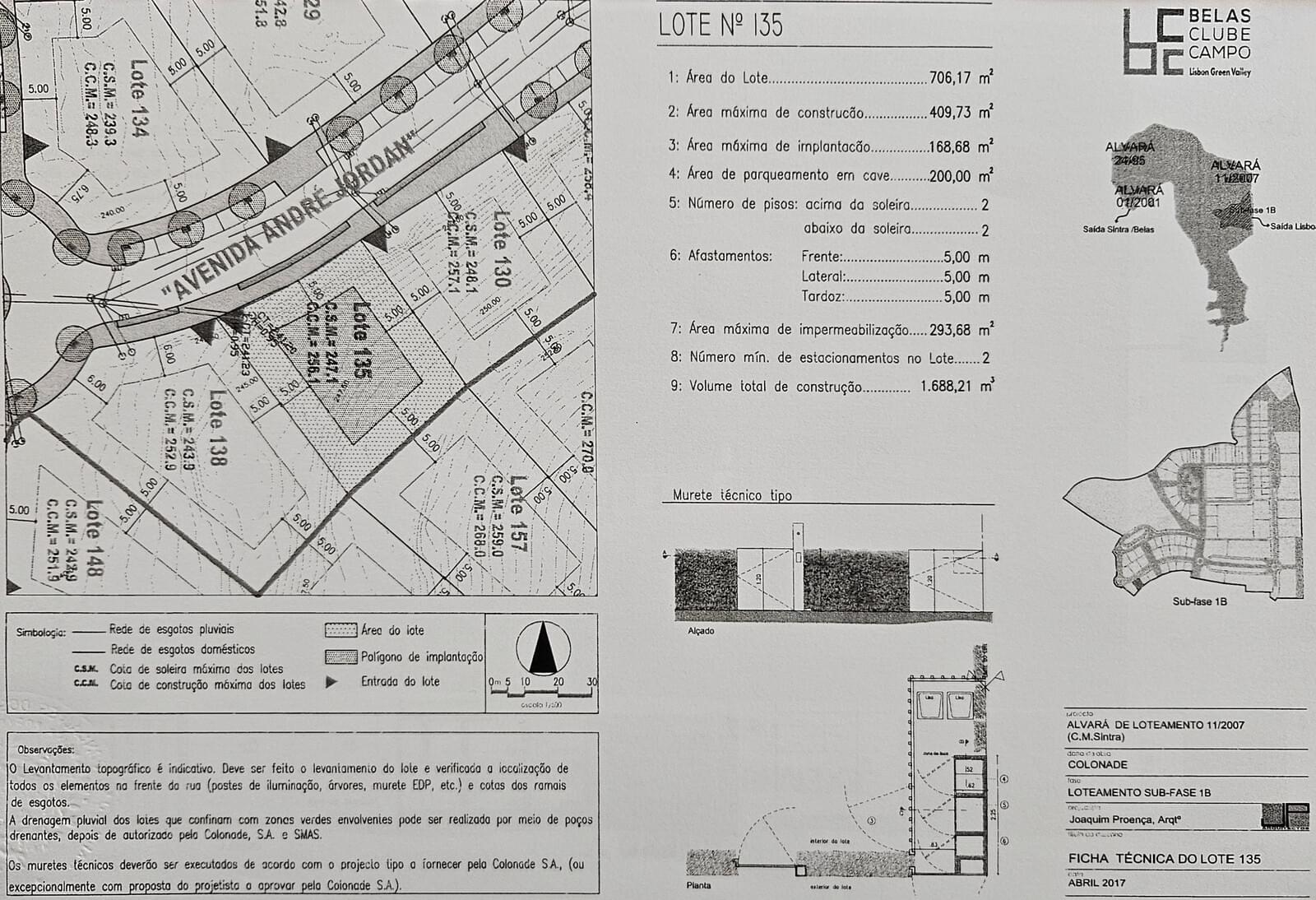 Terreno Urbano 706 m2, Belas Clube de Campo, Sintra - Imagem 31