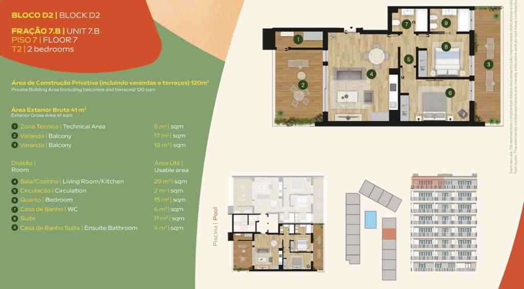 2 Bedroom Apartment with swimming pool, Loures 2645583948