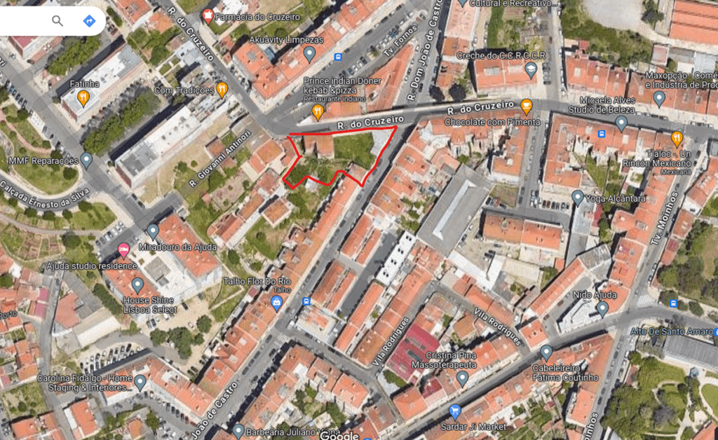 Urban land 1113 m2, Ajuda, Lisboa 3199227818