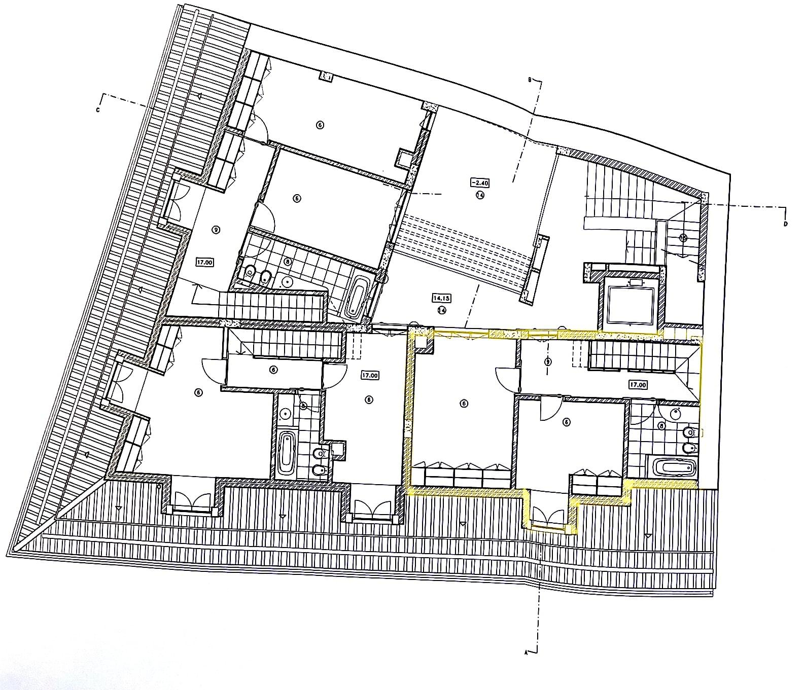 Duplex T3 com vista, Chiado, Lisboa - Imagem 25