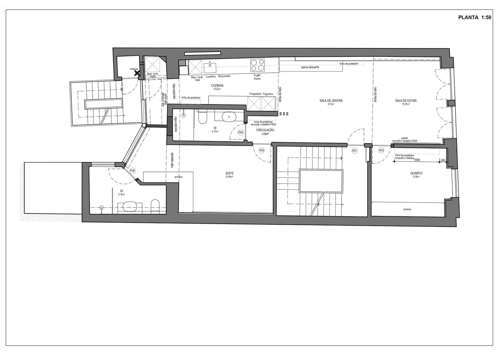 Apartamento T2 com varanda, Príncipe Real, Lisboa - Imagem 27