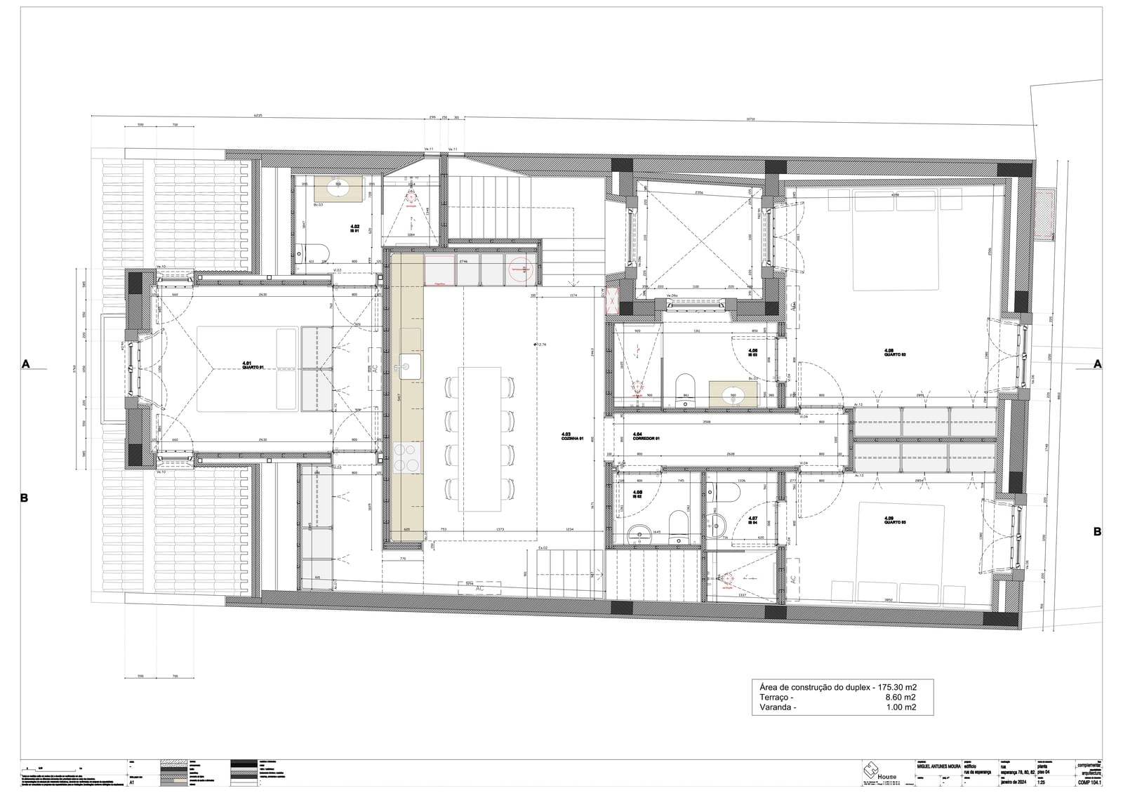 Duplex T3 com vista, Estrela, Lisboa - Imagem 16