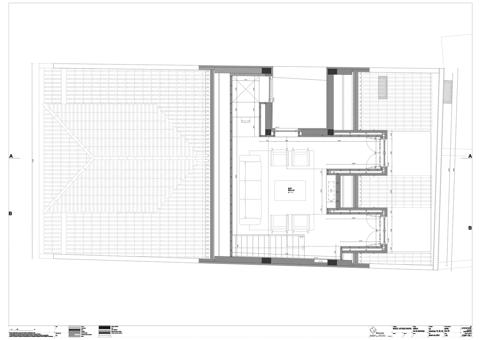 Duplex T3 com vista, Estrela, Lisboa - Imagem 17