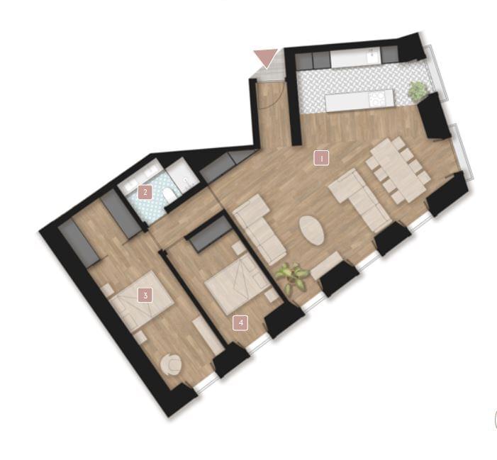 Apartamento T2 novo, Mouraria, Lisboa - Imagem 23