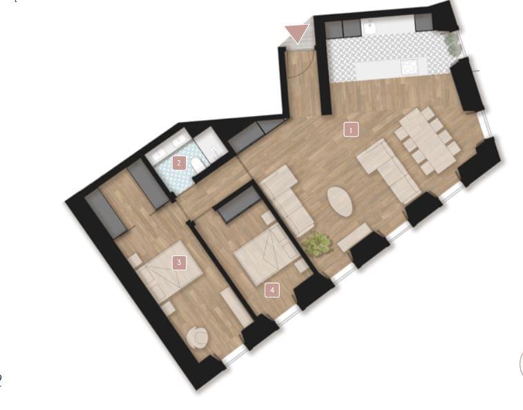 Apartamento T2 novo, Mouraria, Lisboa - Imagem 23