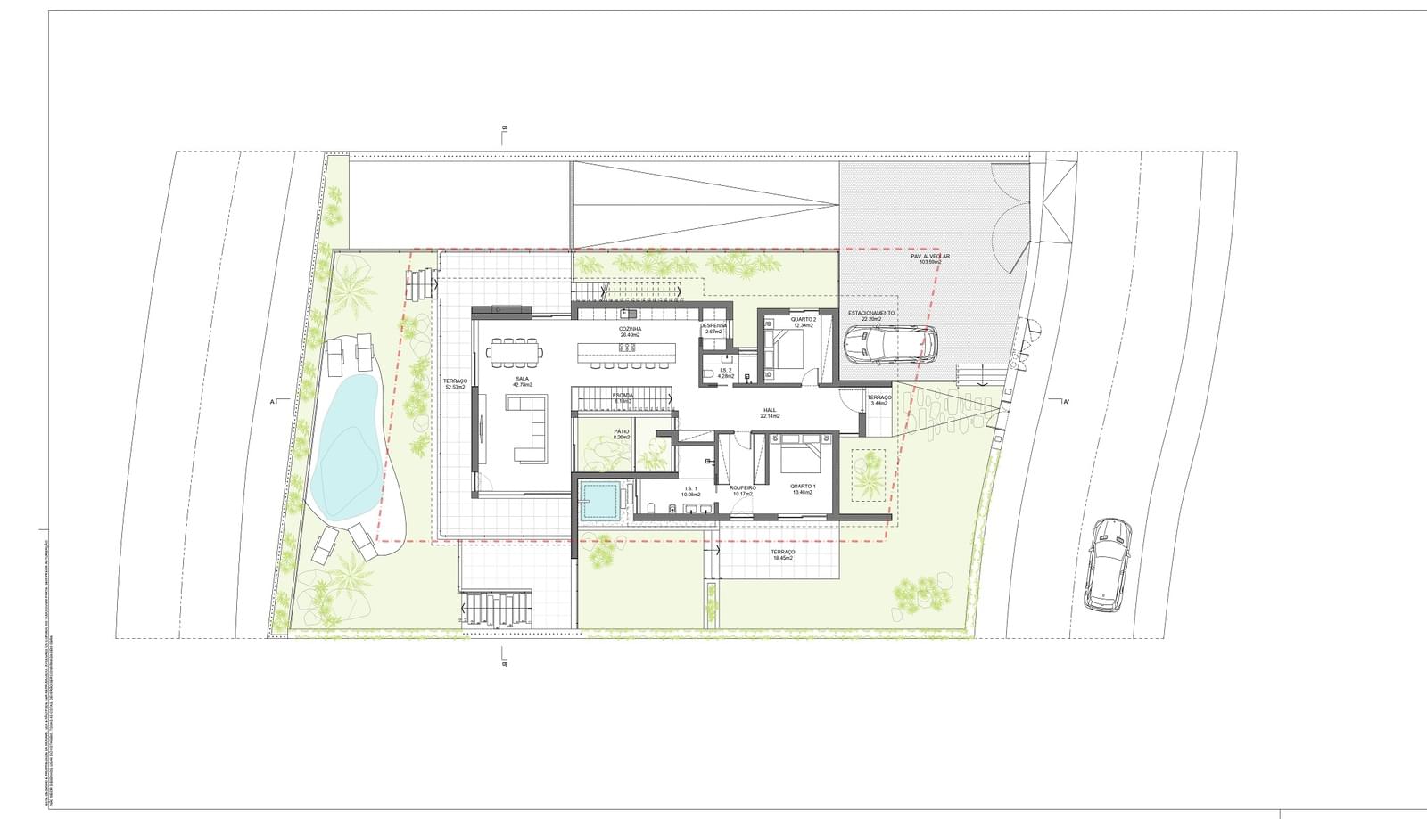Moradia Geminada T3 com piscina, Vau, Obidos - Imagem 19