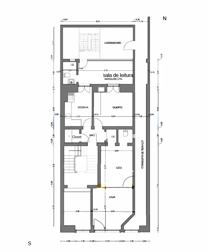 Apartamento T1 + 1 com terraço, Gulbenkian, Lisboa - Imagem 20